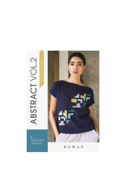 Rowan Abstract Volume 2 Knitting Pattern Book by Georgia Farrell, Multi