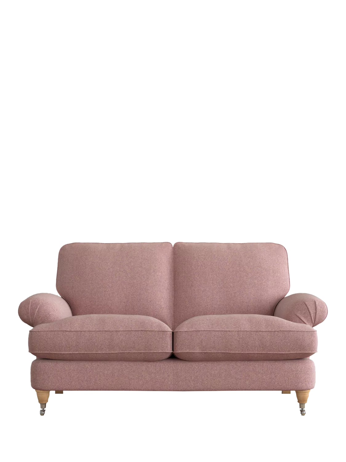 Laura Ashley Beaumaris Small 2 Seater Sofa, Oak Leg