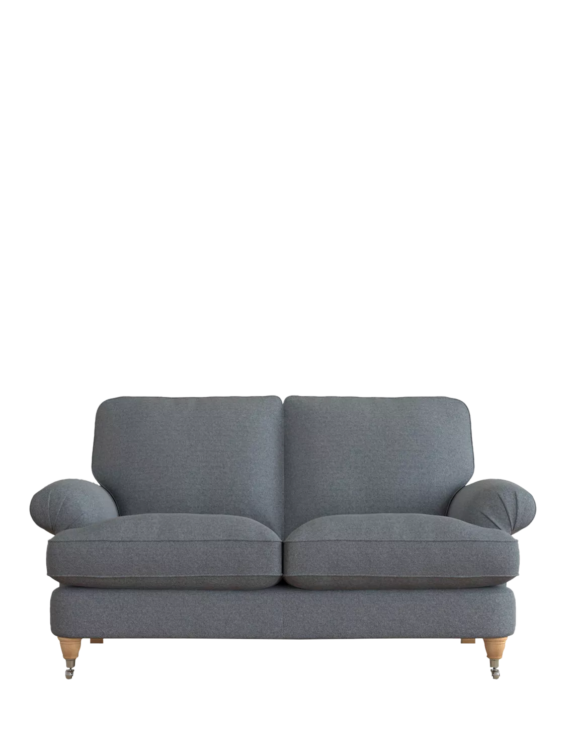 Laura Ashley Beaumaris Small 2 Seater Sofa, Oak Leg