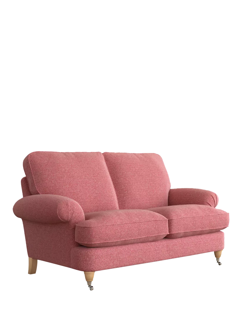 Laura Ashley Beaumaris Small 2 Seater Sofa, Oak Leg