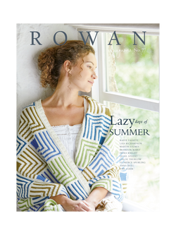 Rowan Magazine 77, Lazy Days of Summer Knitting Pattern Book, Multi