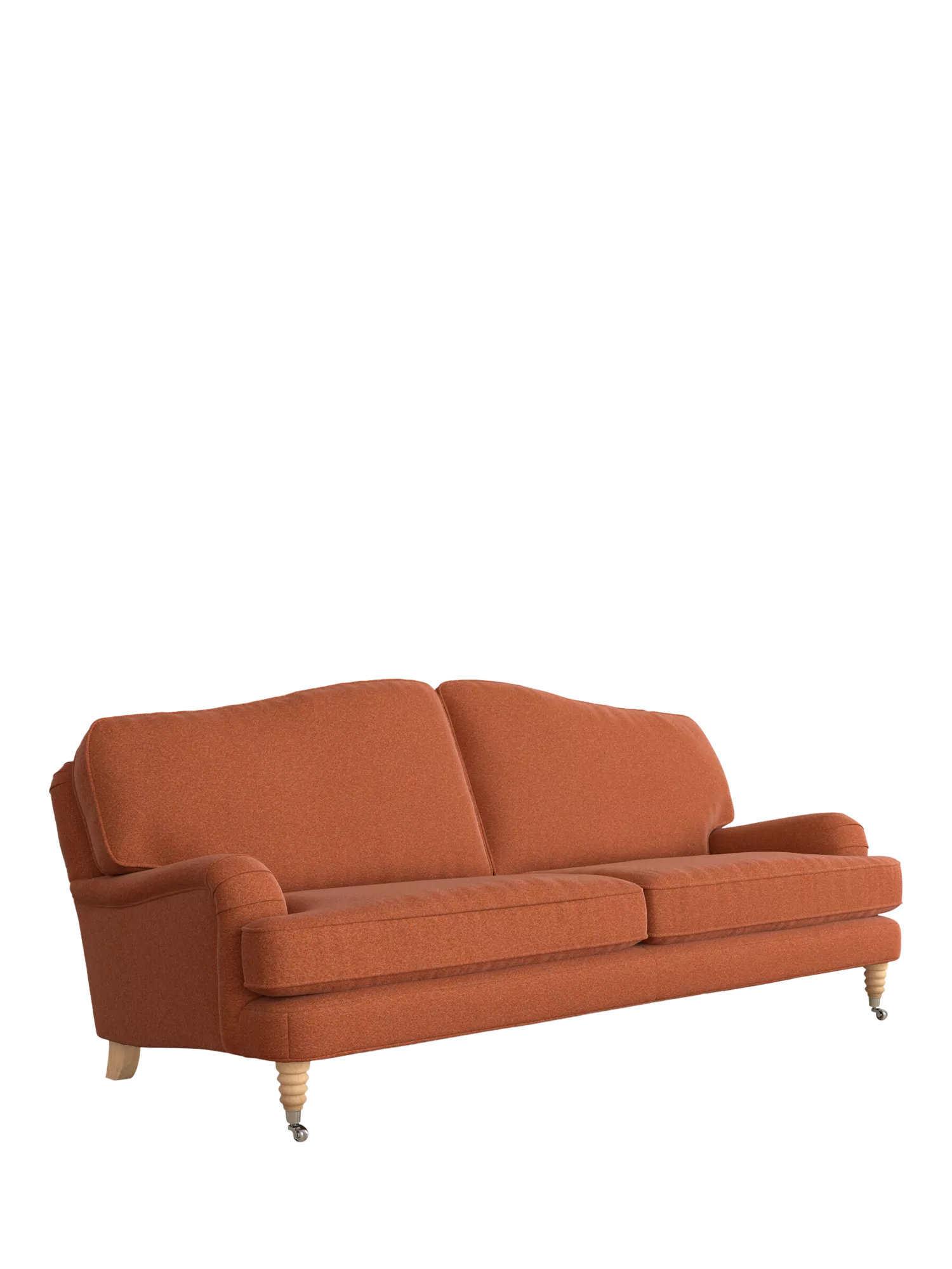 Laura Ashley Lynden Grand 4 Seater Sofa, Oak Leg