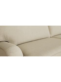 Laura Ashley Lynden Grand 4 Seater Sofa, Teak Leg - view 2, Wooton Natural
