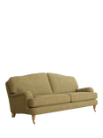 Laura Ashley Lynden Large 3 Seater Sofa, Oak Leg, Orla Gold
