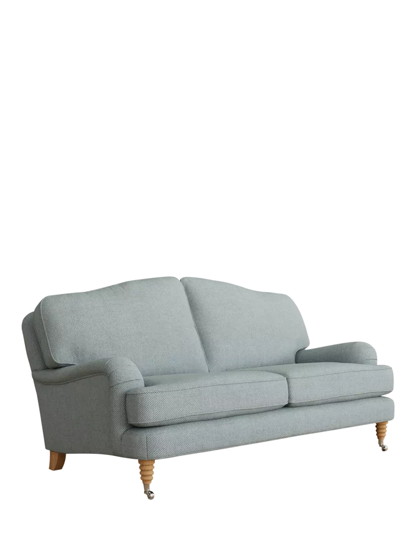 Laura Ashley Lynden Medium 2 Seater Sofa, Oak Leg