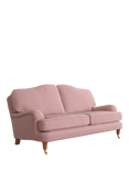 Laura Ashley Lynden Medium 2 Seater Sofa, Teak Leg, Anneliese Grape Purple