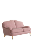 Laura Ashley Lynden Small 2 Seater Sofa, Oak Leg, Anneliese Grape Purple