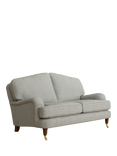 Laura Ashley Lynden Small 2 Seater Sofa, Teak Leg, Anneliese Steel
