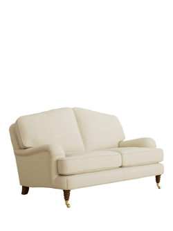 Laura Ashley Lynden Small 2 Seater Sofa, Teak Leg, Orla Natural