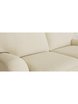 Laura Ashley Lynden Small 2 Seater Sofa, Teak Leg - view 2, Orla Natural