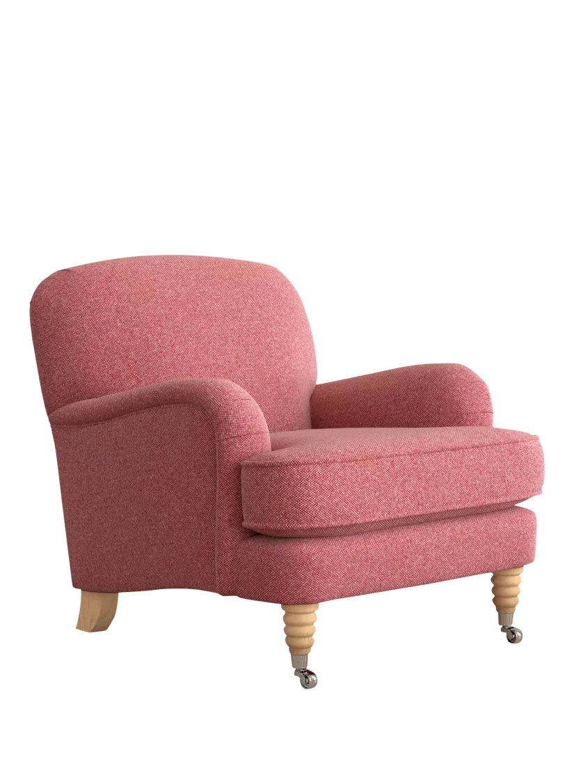 Laura Ashley Lynden Armchair, Oak Leg