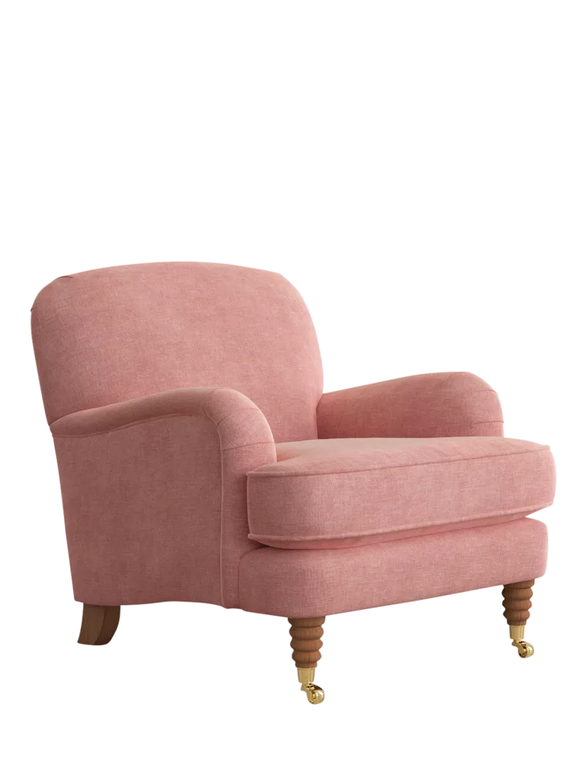 Laura Ashley Lynden Armchair, Teak Leg