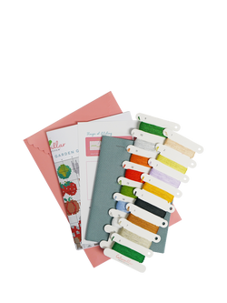 Caterpillar Cross Stitch How Does Your Garden Grow Cross Stitch Kit - view 2, Multi