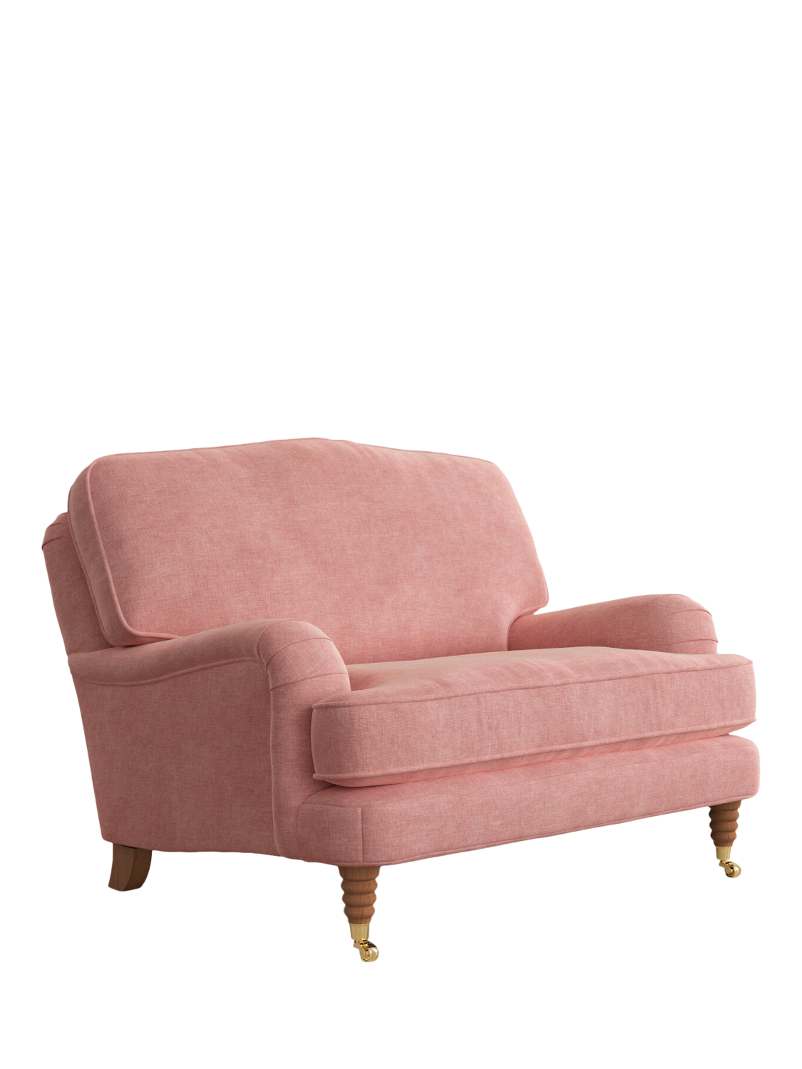 Lynden Range, Laura Ashley Lynden Snuggler, Teak Leg, Bainton Old Rose Pink