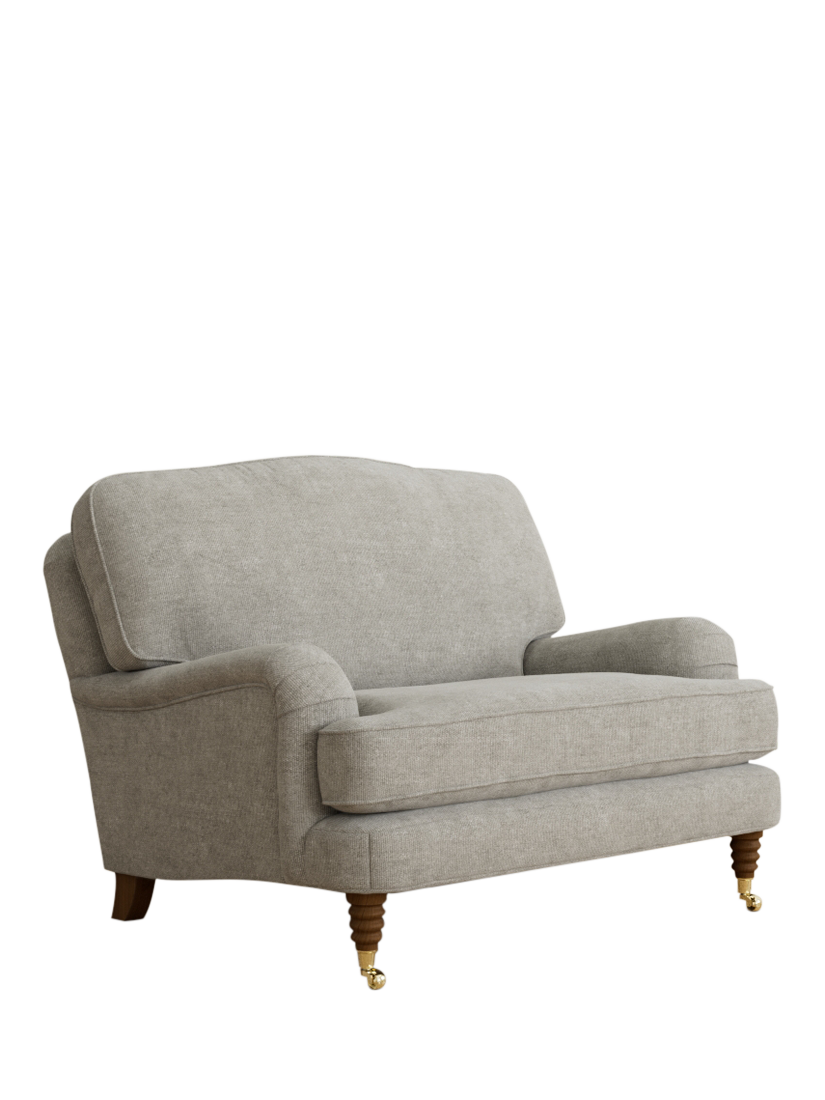 Lynden Range, Laura Ashley Lynden Snuggler, Teak Leg, Orla Pale Steel