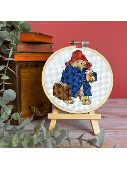 The Crafty Kit Company Paddington, The Journey Begins Mini Cross Stitch Kit - view 2, Multi