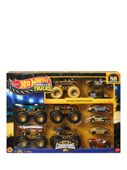Hot Wheels Monster Trucks Trophy Champions Collection, Multi