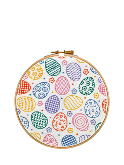 Oh Sew Bootiful Easter Eggstravaganza Embroidery Kit, Multi