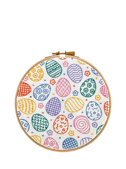 Oh Sew Bootiful Easter Eggstravaganza Embroidery Kit, Multi