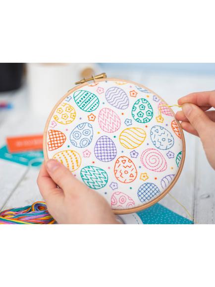 Oh Sew Bootiful Easter Eggstravaganza Embroidery Kit - view 2, Multi