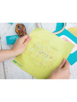 Oh Sew Bootiful Hello Spring Embroidery Kit - view 2, Multi