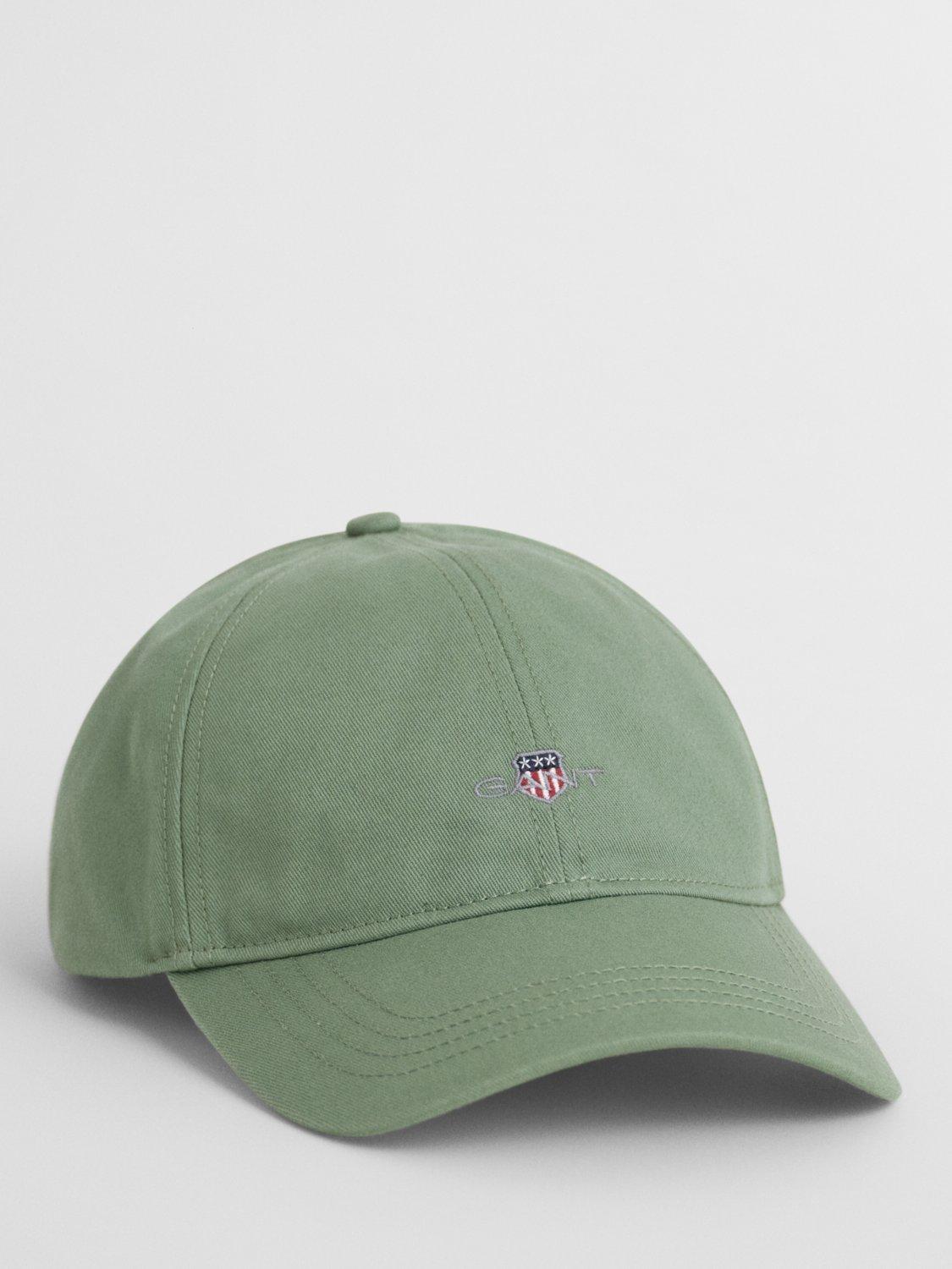 GANT Shield Organic Cotton Cap, Kalamata Green