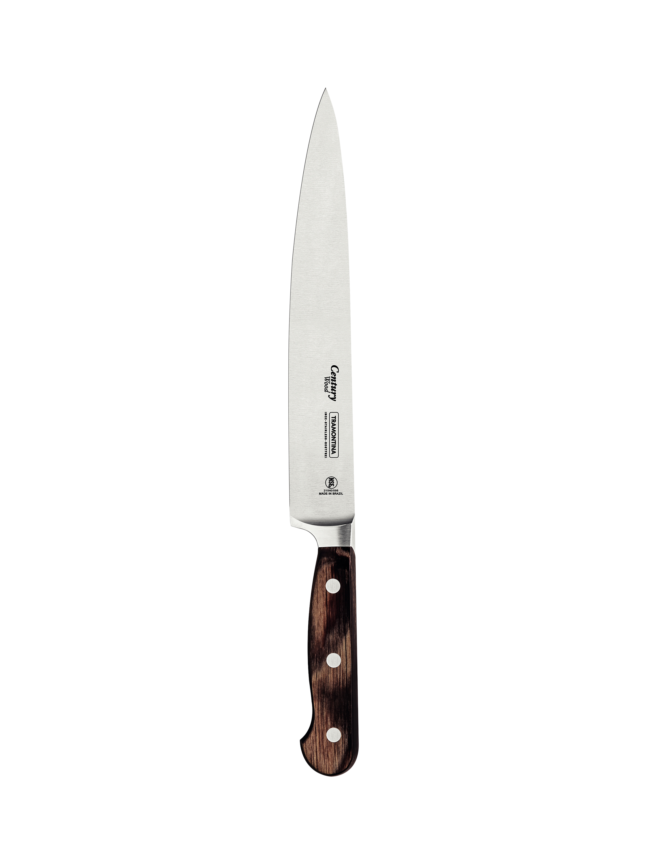 Tramontina Century Wood Stainless Steel Carving Knife with Polywood Handle, 20cm