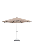 Pacific Riva Centre Pole Round Parasol, 3m, Taupe