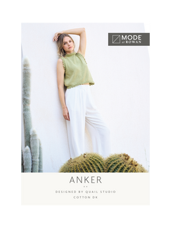 MODE at Rowan Anker Top Knitting Pattern, Multi