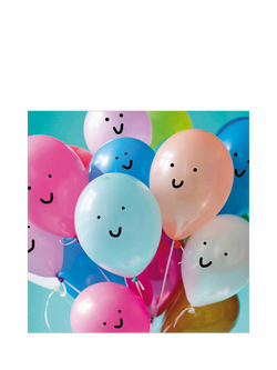 Cardmix Balloon Buddies Blank Greeting Card, 