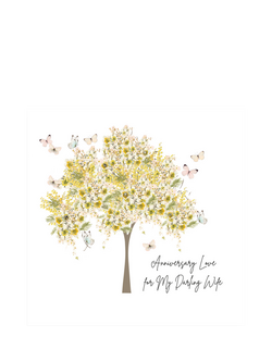 Five Dollar Shake Tree Darling Wife Anniversary Card, 
