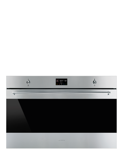 Smeg SFP9302TX Built In Electric Single Oven, Stainless Steel, Stainless Steel