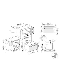 Smeg SFP9302TX Built In Electric Single Oven, Stainless Steel - view 2, Stainless Steel