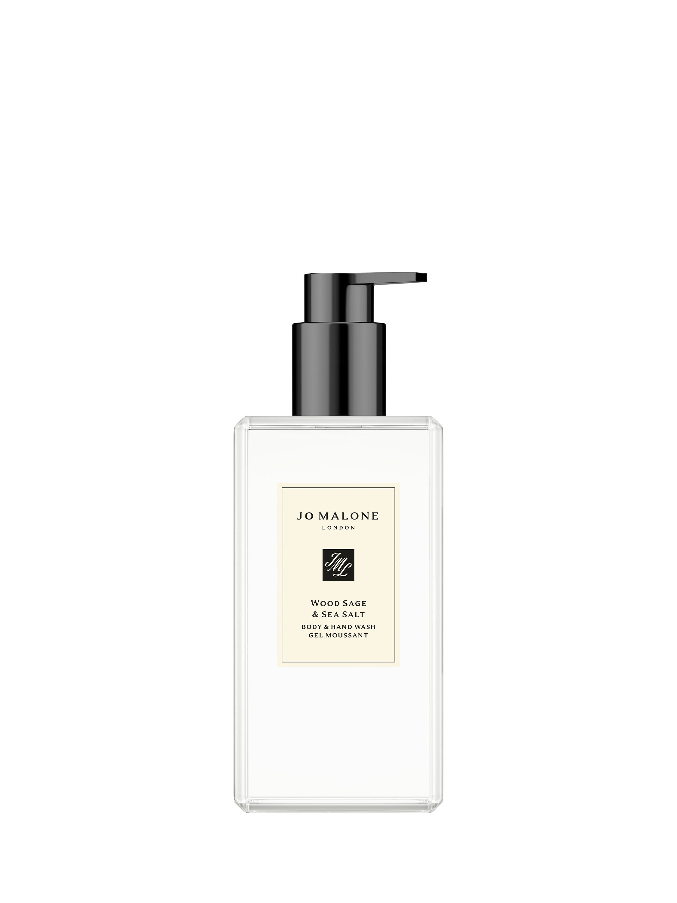 Product image 1 of 4, which shows Jo Malone London Wood Sage & Sea Salt Body & Hand Wash, 500ml
