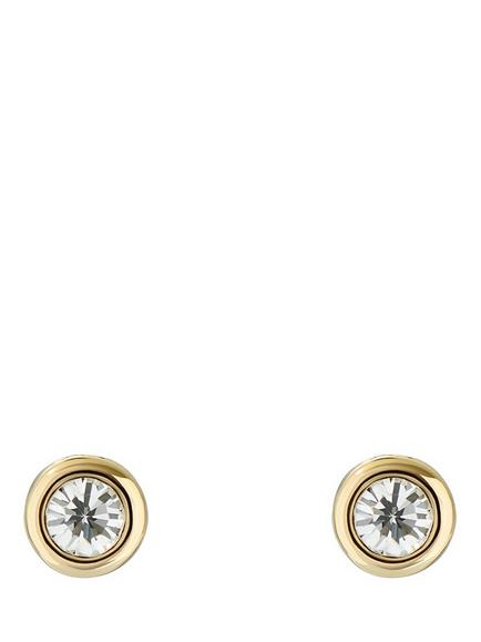 Ted Baker Sinee Mini Crystal Stud Earrings, Gold/Clear