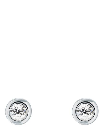 Ted Baker Sinee Mini Crystal Stud Earrings, Silver/Clear