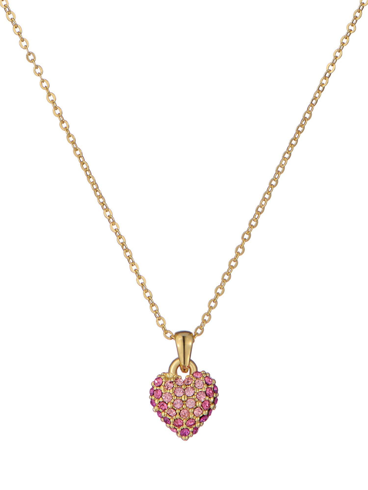 Ted Baker Adorina Crystal Sweetheart Pendant Necklace, Gold