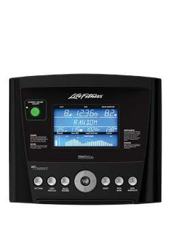 Life Fitness C3 Upright Lifecycle Exercise Bike - view 2, Black/Grey