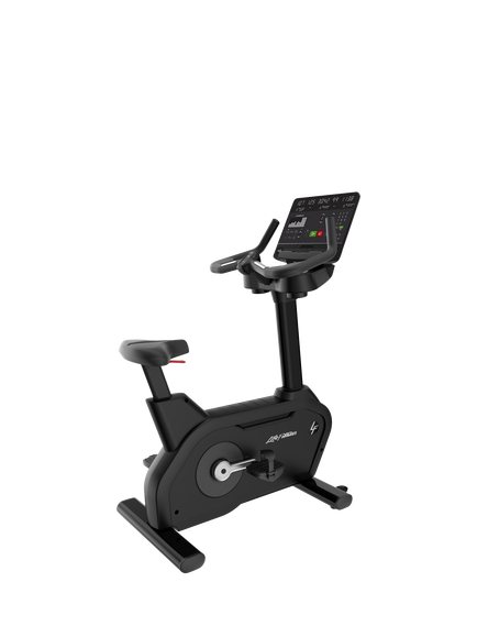 Life Fitness Club Series+ Lifecycle® Upright Bike with SL Console, Black Onyx