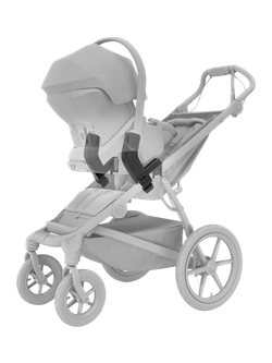 Thule Urban Glide 3 Car Seat Adaptors - view 2, Black