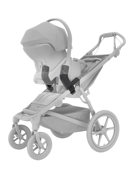 Thule Urban Glide 3 Car Seat Adaptors - view 2, Black