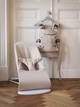 BabyBjörn Woven Baby Bouncer Bliss, Light Beige
