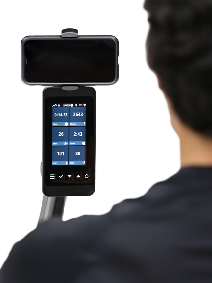 Life Fitness Heat Performance Rower - view 2, Black