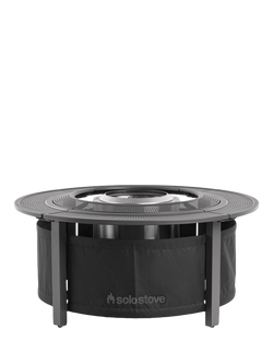 Solo Stove Firepit Surround, Small, Black, Black