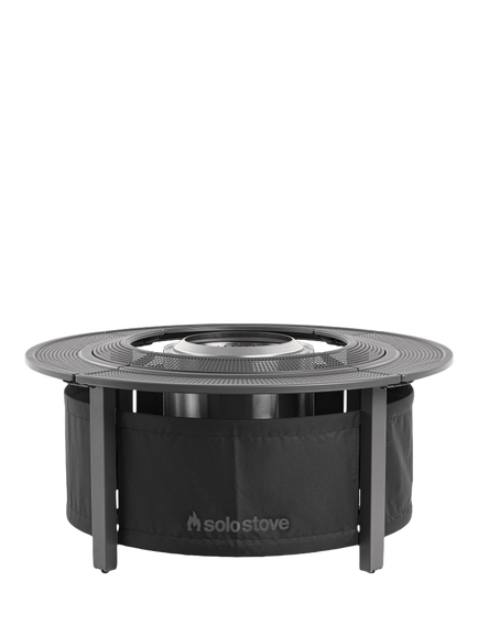 Solo Stove Firepit Surround, Small, Black, Black