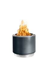 Solo Stove Bonfire 2.0 Stainless Steel Portable Smokeless Firepit & Stand, Gunmetal
