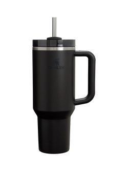 Stanley Quencher Stainless Steel FlowState Tumbler, 1.18L, Black