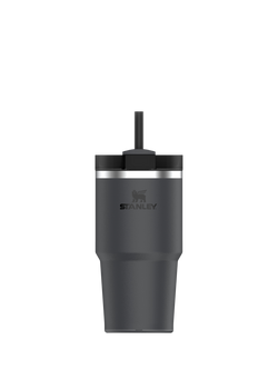 Stanley Quencher Stainless Steel FlowState Tumbler, 600ml, Black