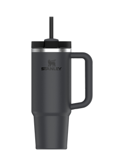Stanley Quencher Stainless Steel FlowState Tumbler, 890ml, Black