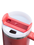 Stanley Quencher Stainless Steel FlowState Tumbler, 890ml, Hot Coral